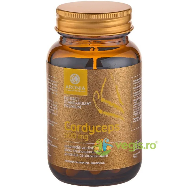 Cordyceps 500mg 60cps ARONIA CHARLOTTENBURG — preț și oferte