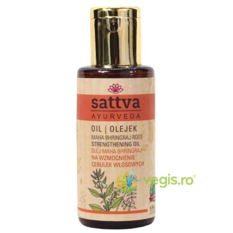 Ulei de Par Anticadere cu Bhringraj 100ml Sattva Ayurveda — preț și oferte