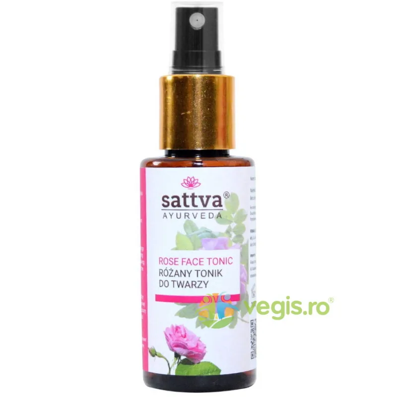 Apa Florala de Trandafiri 100ml Sattva Ayurveda — preț și oferte