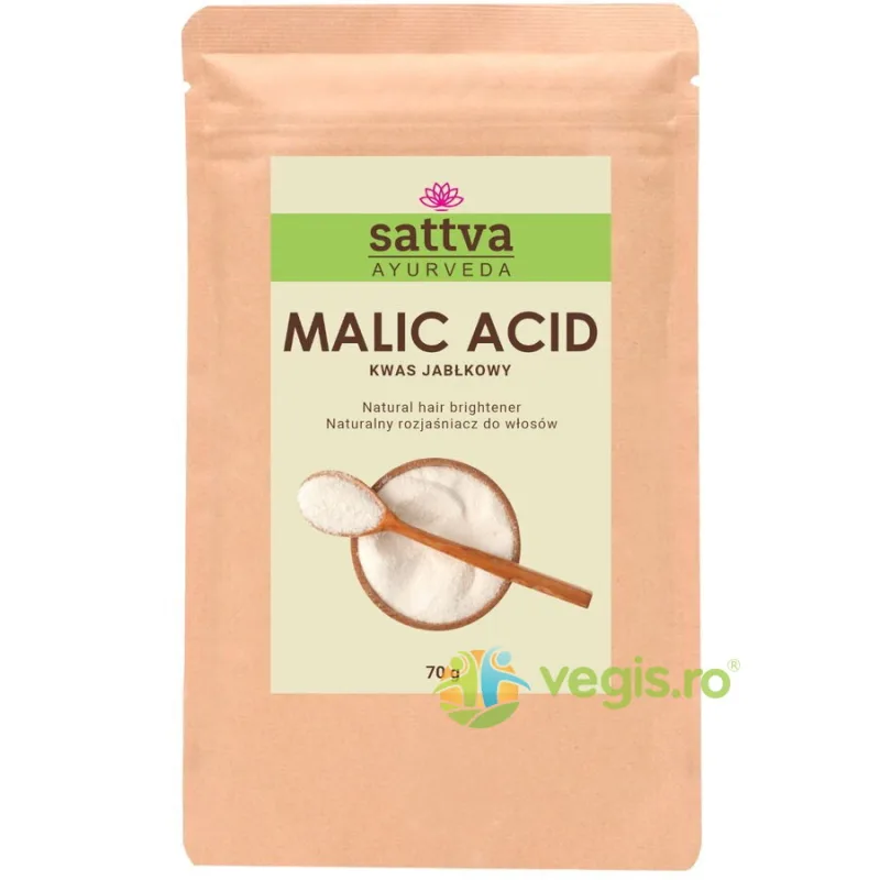 Acid Malic pentru Par 70g Sattva Ayurveda — preț și oferte