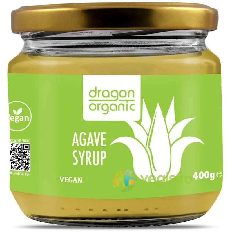 Sirop de Agave Ecologic/Bio 400g Dragon Superfoods — preț și oferte