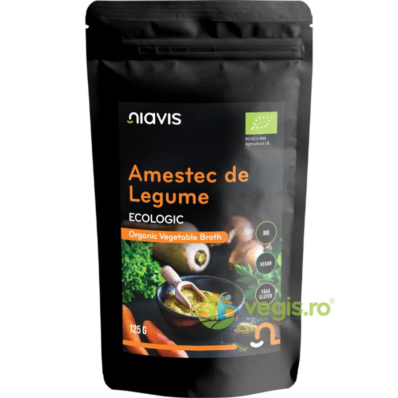 Amestec de Legume fara Gluten Ecologice/Bio 125g NIAVIS — preț și oferte