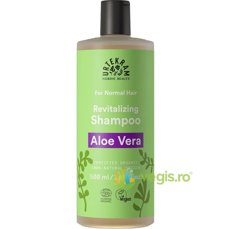 Sampon pentru Par Normal cu Aloe Vera Bio 500ml URTEKRAM — preț și oferte