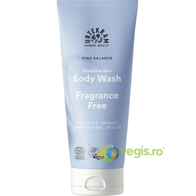 Gel de Dus pentru Piele Sensibila fara Parfum Bio 200ml URTEKRAM — preț și oferte