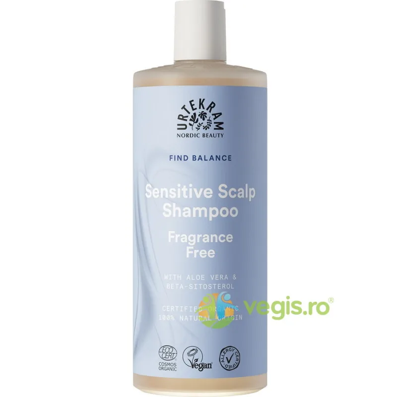 Sampon pentru Scalp Sensibil Bio 500ml URTEKRAM — preț și oferte