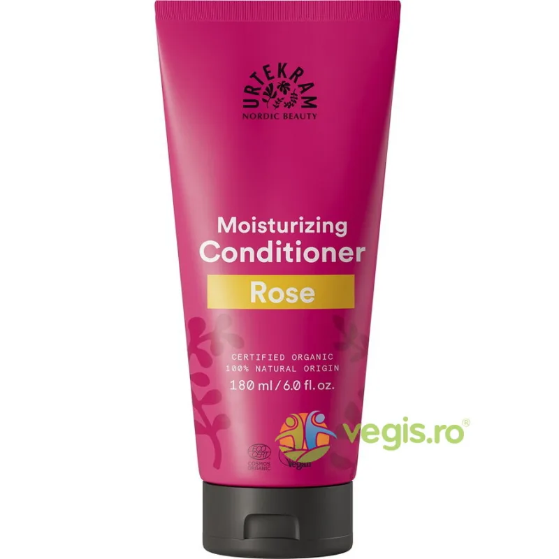 Balsam cu Trandafir pentru Par Normal Bio 180ml URTEKRAM — preț și oferte