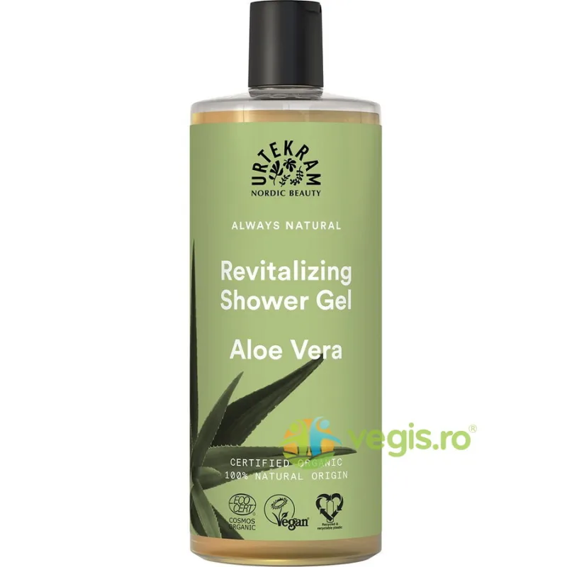 Gel de Dus cu Aloe Vera Bio 500ml URTEKRAM — preț și oferte