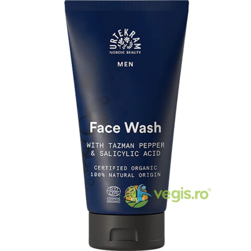 Gel pentru Curatarea Tenului pentru Barbati Bio 150ml URTEKRAM — preț și oferte