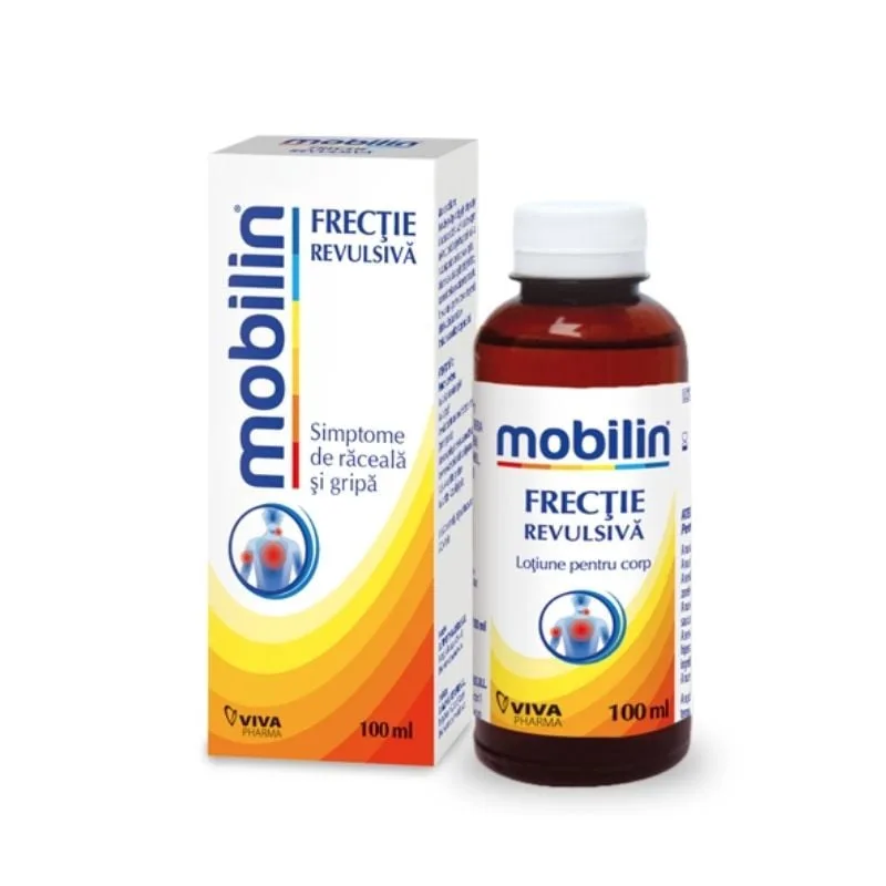 Lotiune pentru frectie Mobilin, 100ml, Viva Pharma — preț și oferte
