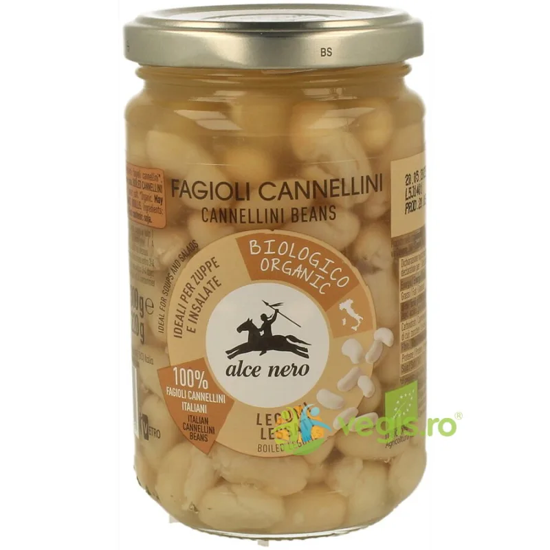 Fasole Cannellini Fiarta Ecologica/Bio 300g Alce Nero — preț și oferte