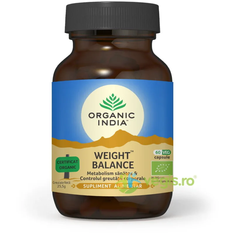 WT Balance - Metabolism Sanatos Ecologic/Bio 60cps vegetale ORGANIC INDIA — preț și oferte