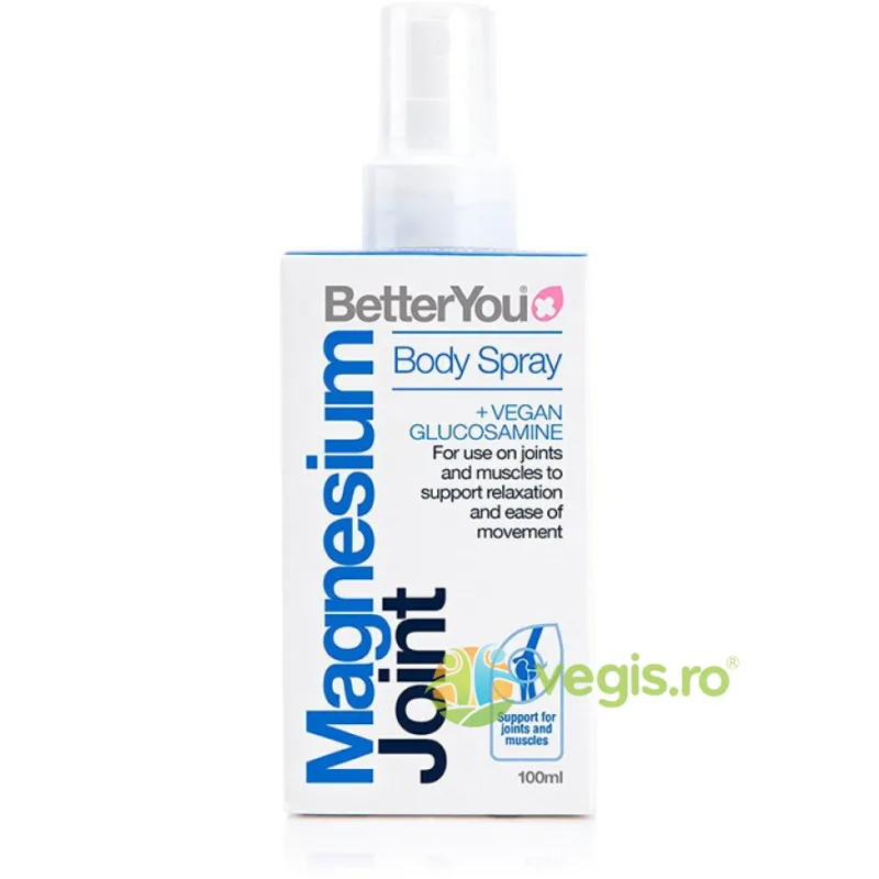 Spray de Corp cu Magneziu si Glucozamina 100ml BETTER YOU — preț și oferte