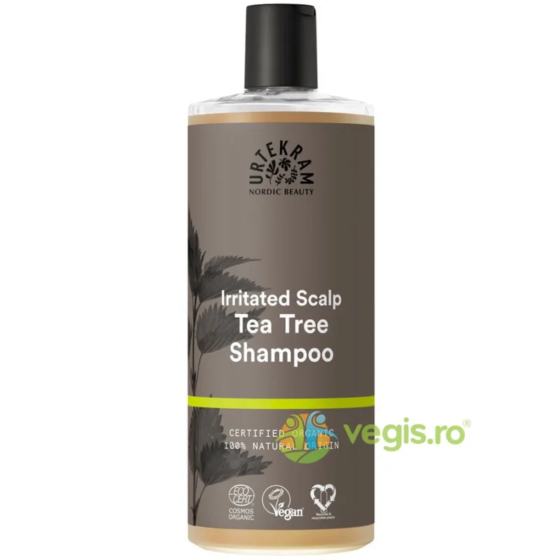Sampon pentru Scalp Iritat cu Arbore de Ceai Bio 500ml URTEKRAM — preț și oferte