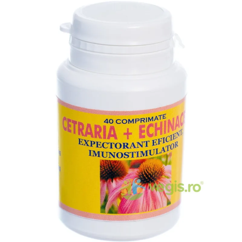 Cetraria + Echinaceea (Expectorant, Imunostimulator) 40cpr ELIDOR — preț și oferte