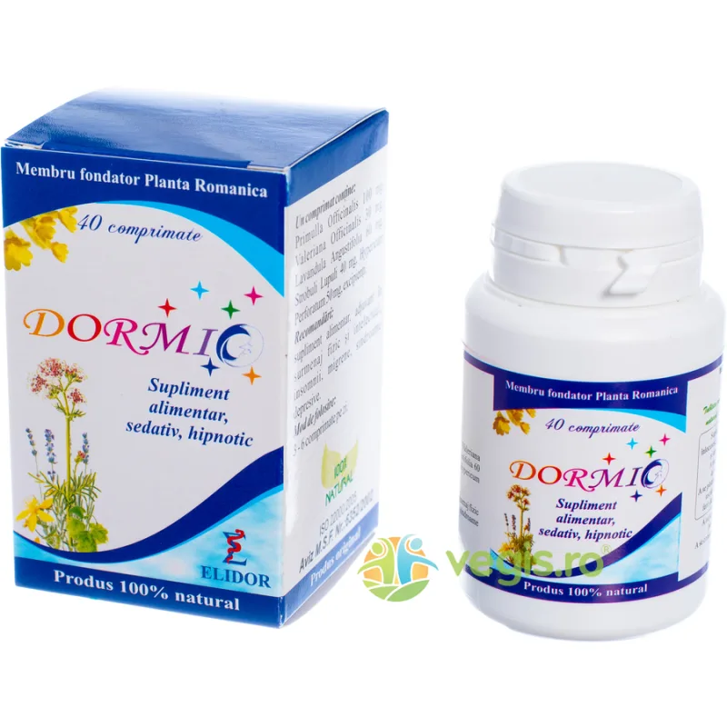 Dormio (Somn Odihnitor) 40cpr ELIDOR — preț și oferte