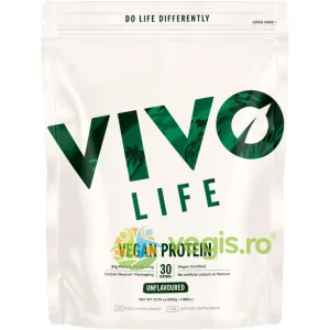Proteine Vegetale (Mazare, Canepa si Dovleac) Vivo Vegan Protein 900g