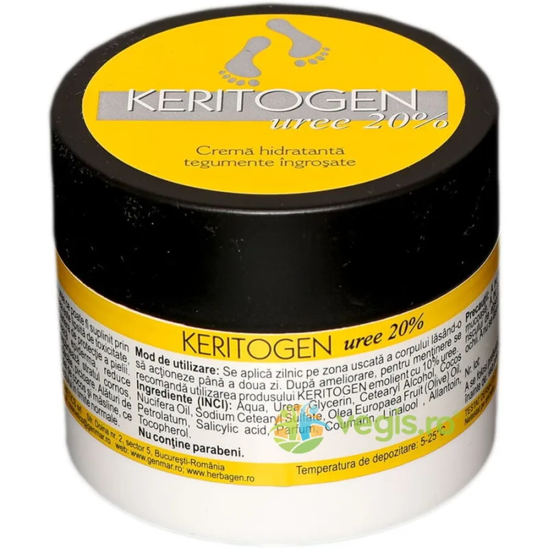 Keritogen Uree 20% 50g Herbagen — preț și oferte