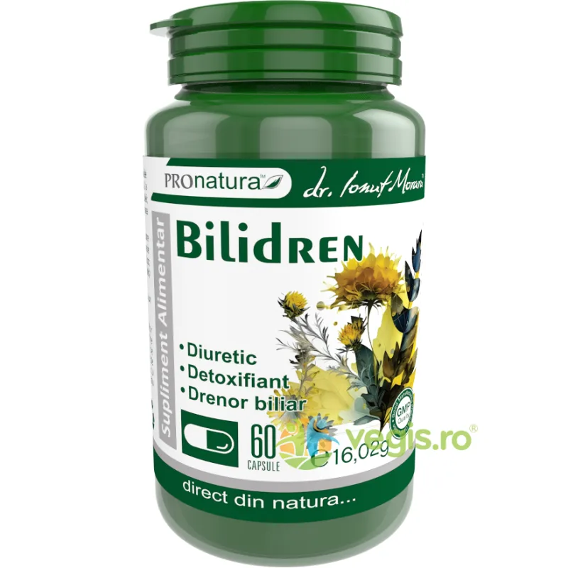 Bilidren 60cps Medica - Pro Natura — preț și oferte