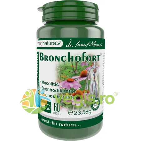 Bronchofort 60cps Medica - Pro Natura — preț și oferte