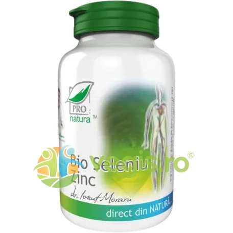 Bio Seleniu Zinc 60cps Medica - Pro Natura — preț și oferte