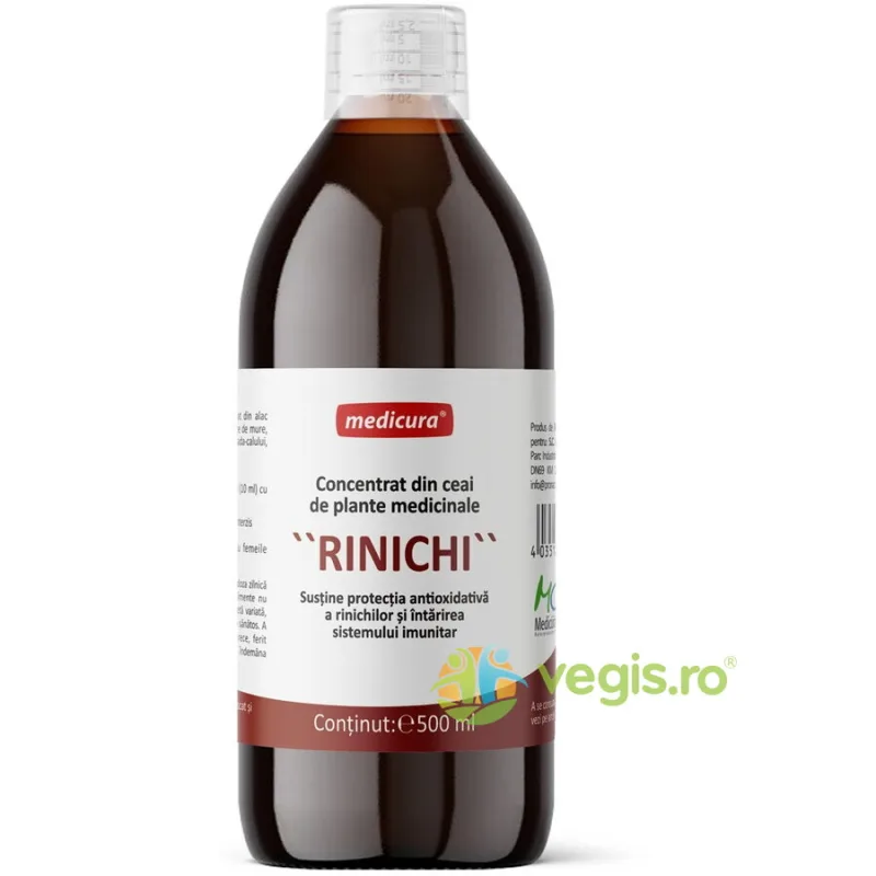 Concentrat din Ceai de Plante Medicinale pentru Rinichi 500ml MEDICURA — preț și oferte