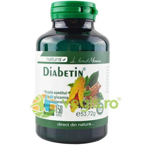 Diabetin 150cps Medica - Pro Natura — preț și oferte