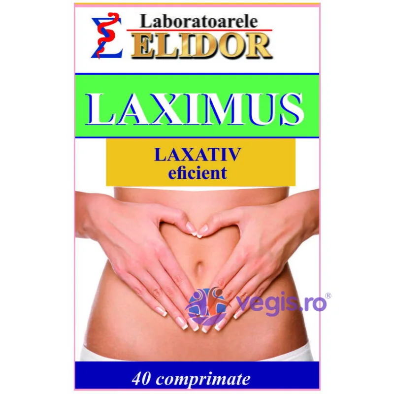 Laximus (Laxativ Natural) 40cpr ELIDOR — preț și oferte
