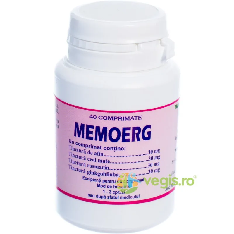 Memoerg (Stari Anxioase si Depresive) 40cpr ELIDOR — preț și oferte