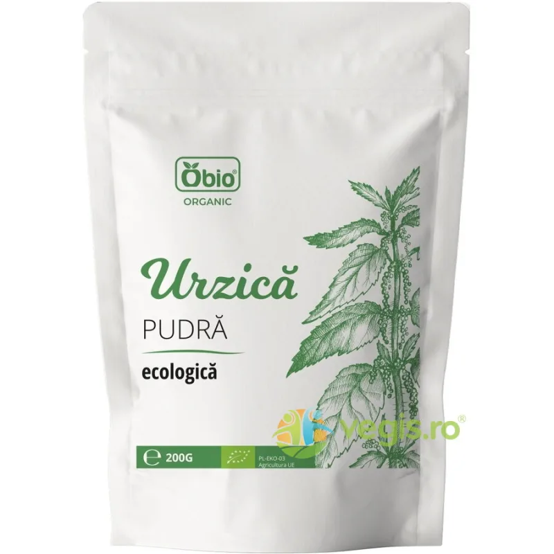 Urzica Pudra Ecologica/Bio 200g OBio — preț și oferte