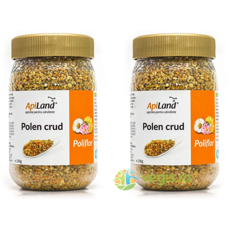Pachet Polen Crud Poliflor 230g+230g APILAND — preț și oferte