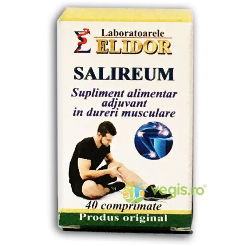 Salireum (Adjuvant in Dureri Musculare) 40cpr ELIDOR — preț și oferte