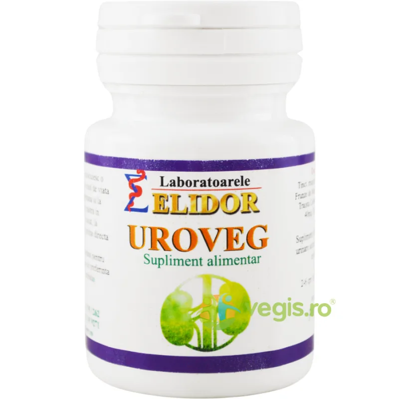 Uroveg (Antiinfectios Urinar) 40cpr ELIDOR — preț și oferte