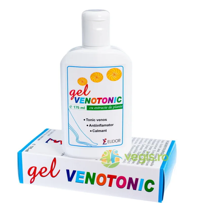 Gel Venotonic cu Extracte din Plante 175ml ELIDOR — preț și oferte