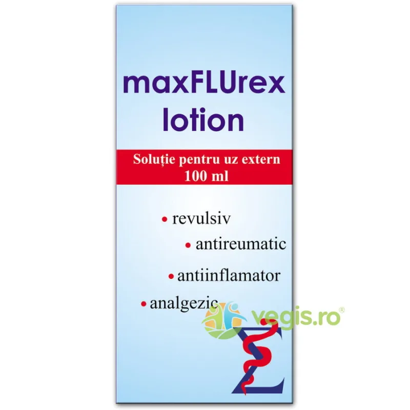 Lotiune pentru Frectie MaxFluRex 100ml ELIDOR — preț și oferte