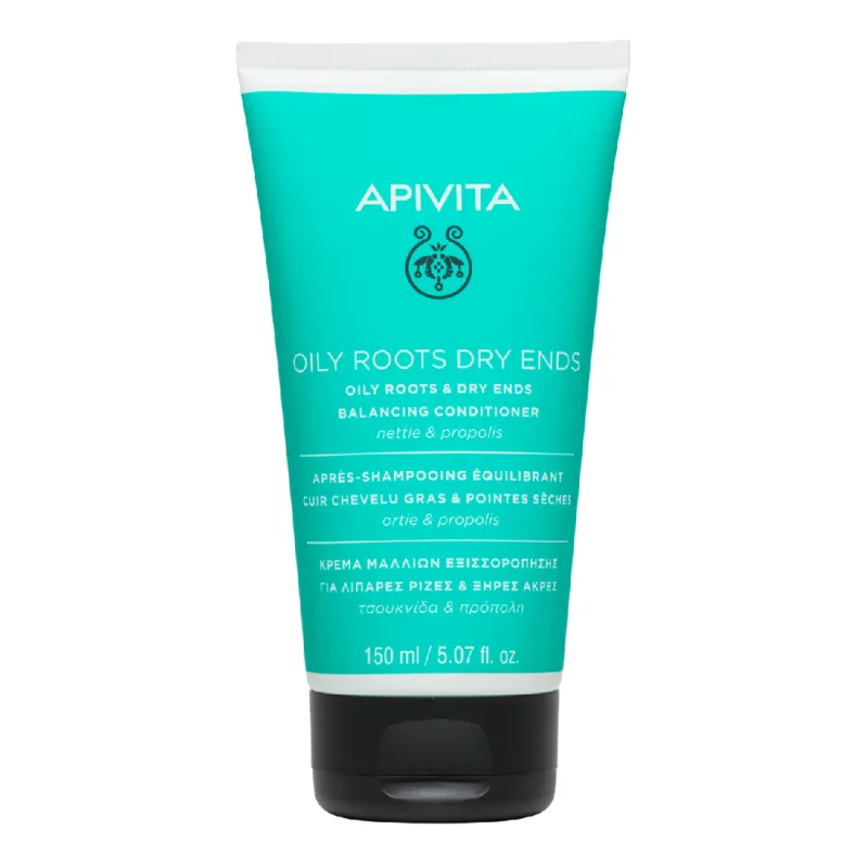 Balsam pentru radacini grase si varfuri uscate Balancing, 150 ml, Apivita — preț și oferte