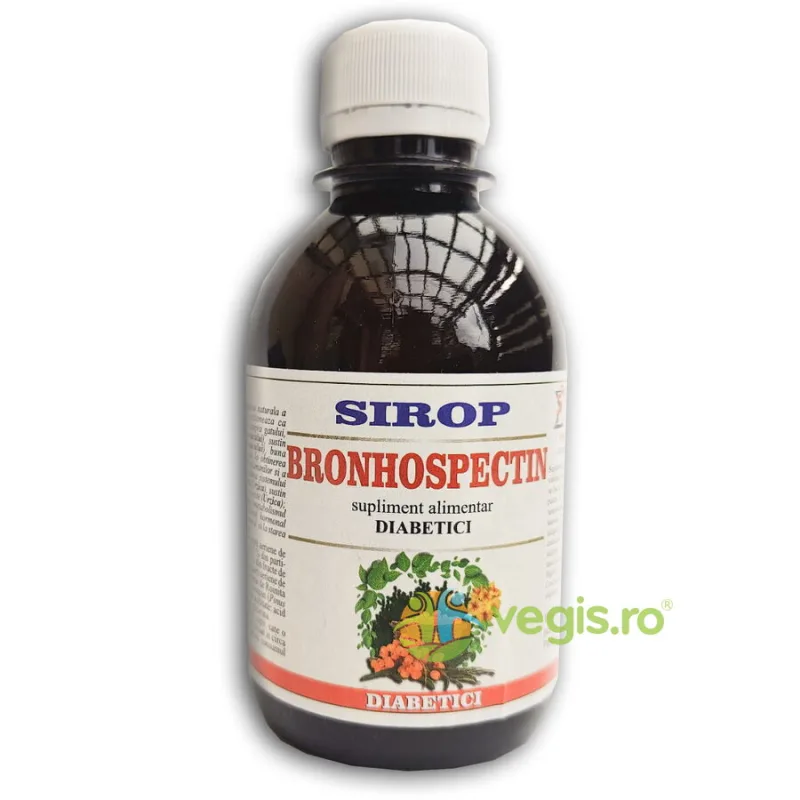 Sirop Bronhospectin pentru Diabetici 200ml ELIDOR — preț și oferte