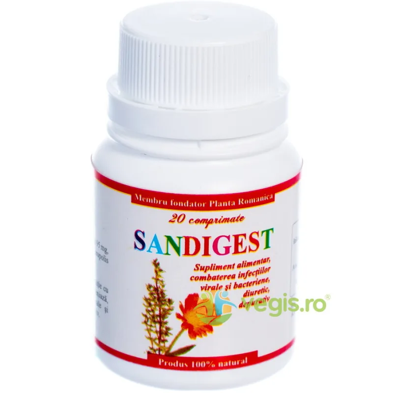 Sandigest (Antiinfectios, Antiparazitar) 20cpr ELIDOR — preț și oferte