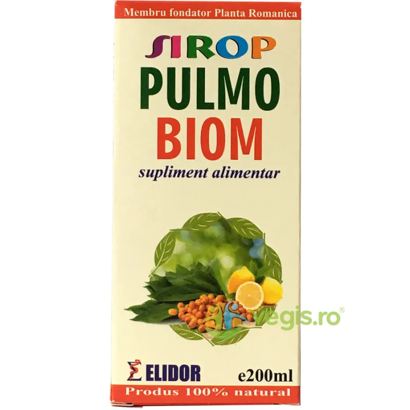 Sirop Pulmobiom 200ml ELIDOR — preț și oferte
