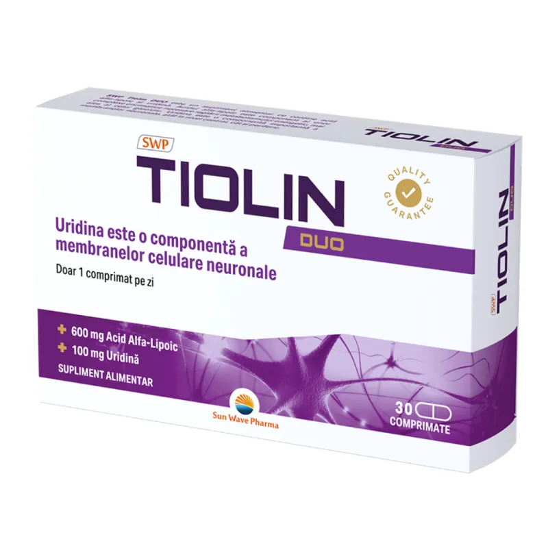Tiolin Duo, 30 comprimate, Sun Wave Pharma — preț și oferte