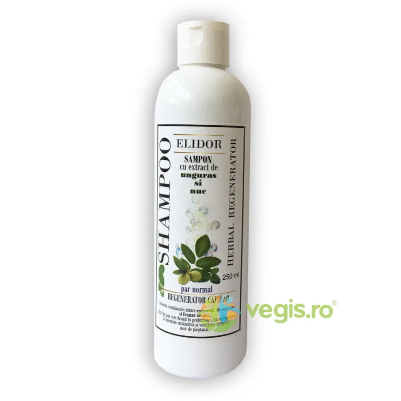 Sampon pentru Par Normal cu Extract de Unguras si Nuc 250ml ELIDOR — preț și oferte