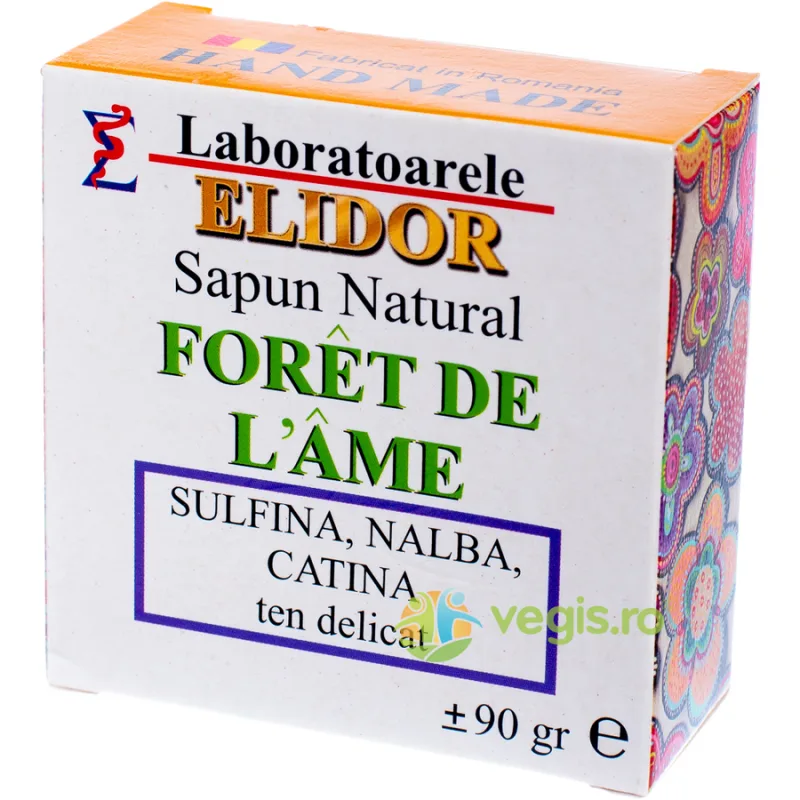 Sapun pentru Ten Delicat cu Sulfina, Nalba, Catina Foret de L’Ame 90g ELIDOR — preț și oferte