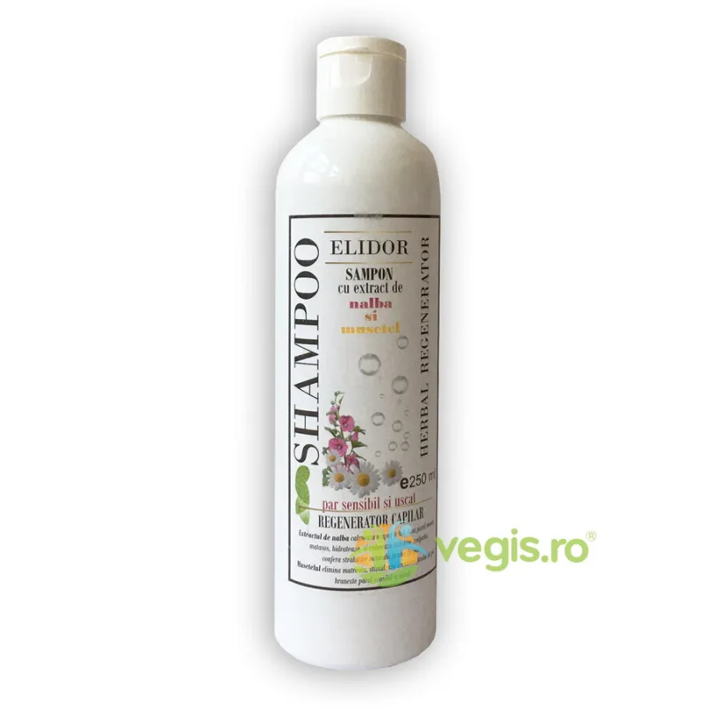 Sampon cu Extract de Nalba si Musetel 250ml ELIDOR — preț și oferte