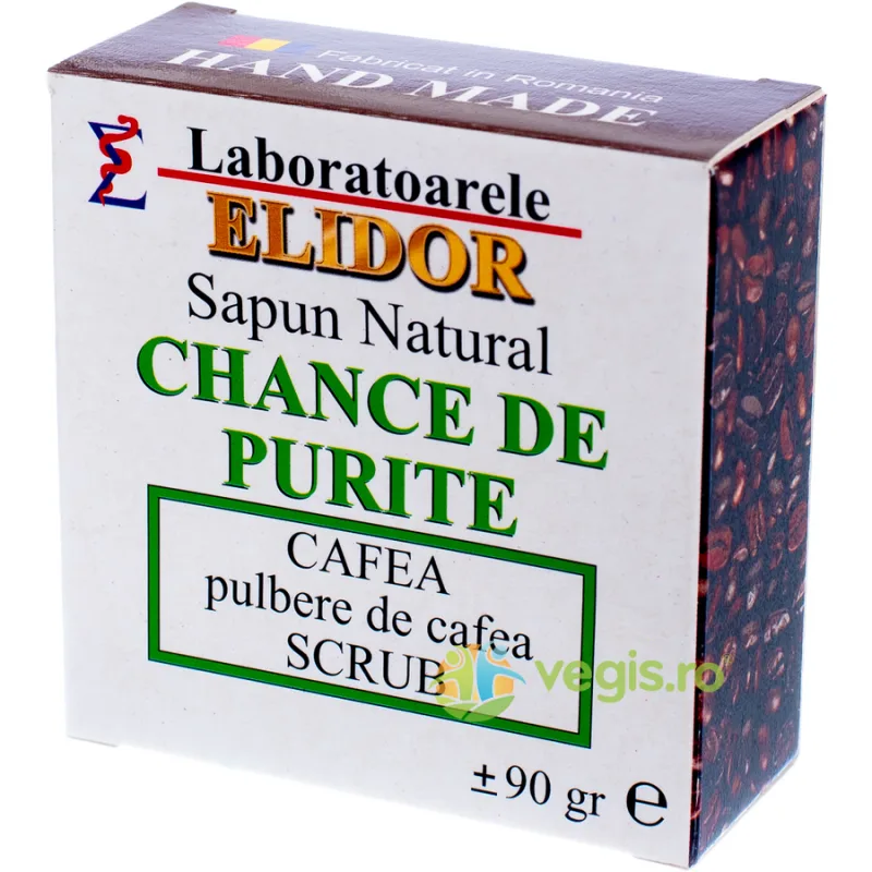 Sapun Scrub cu Cafea Chance de Purite 90g ELIDOR — preț și oferte