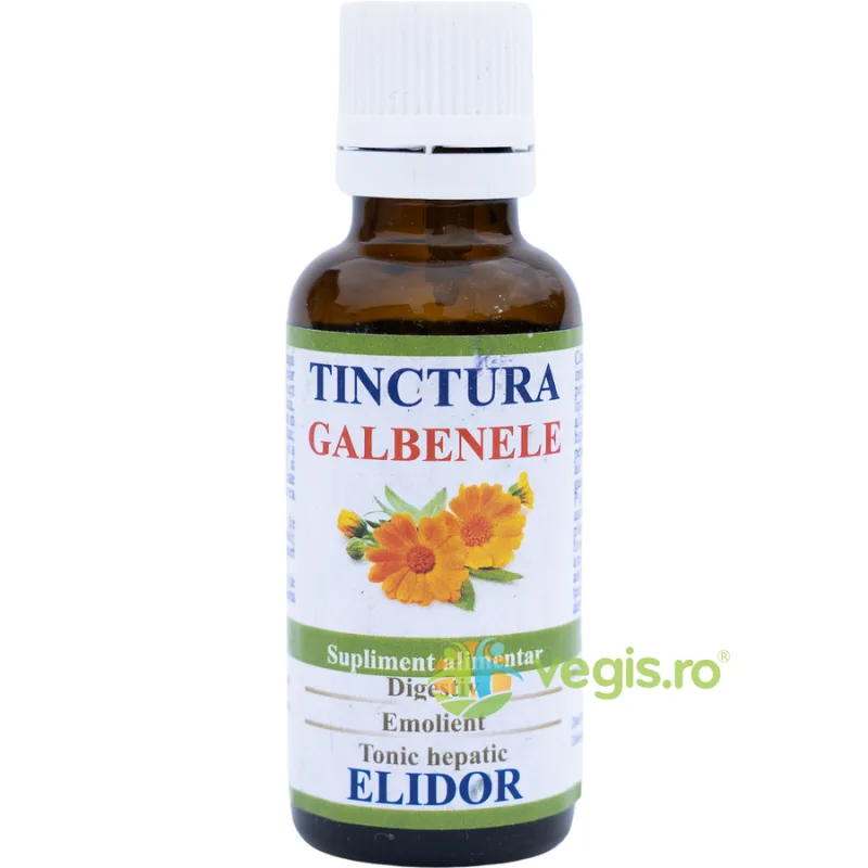 Tinctura de Galbenele 30ml ELIDOR — preț și oferte