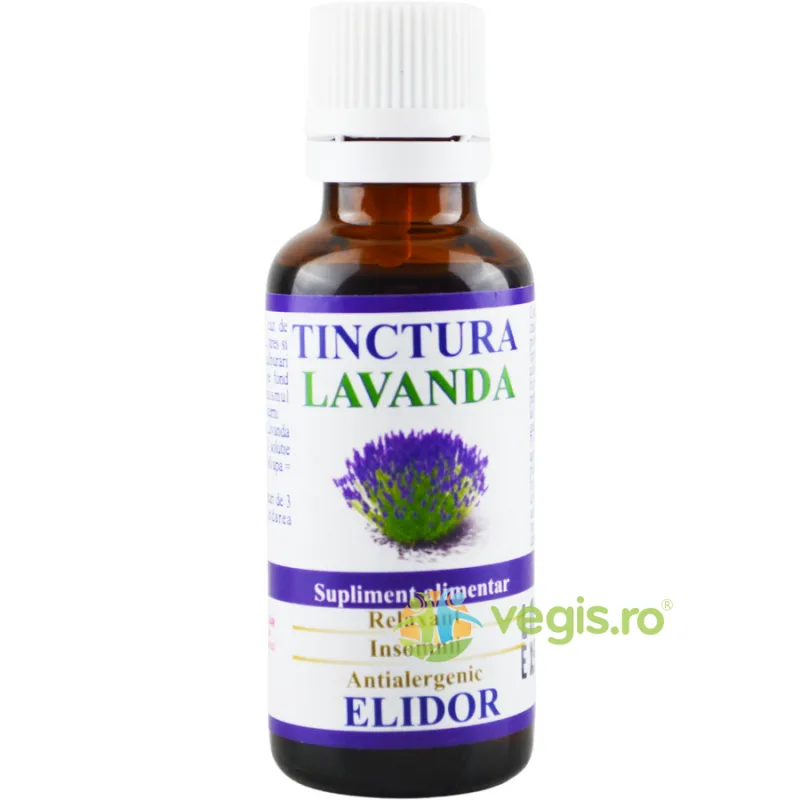 Tinctura de Lavanda 30ml ELIDOR — preț și oferte