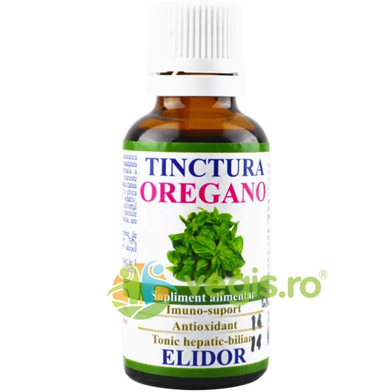 Tinctura de Oregano 30ml ELIDOR — preț și oferte