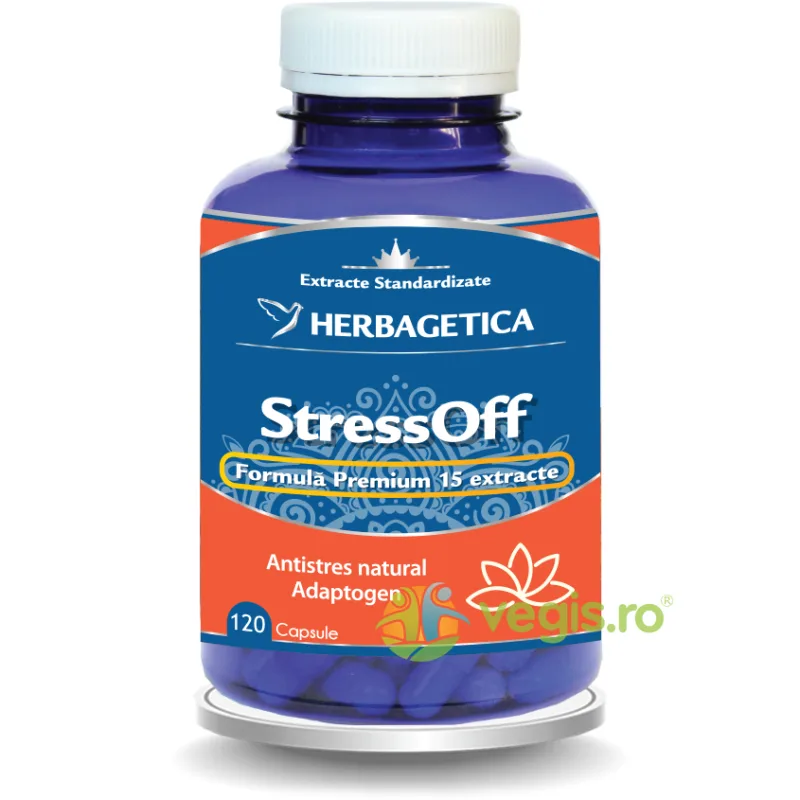 Stressoff 120cps HERBAGETICA — preț și oferte