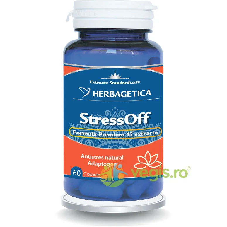 Stressoff 60cps HERBAGETICA — preț și oferte