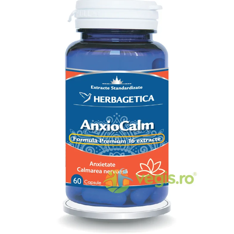 Anxiocalm 60cps HERBAGETICA — preț și oferte