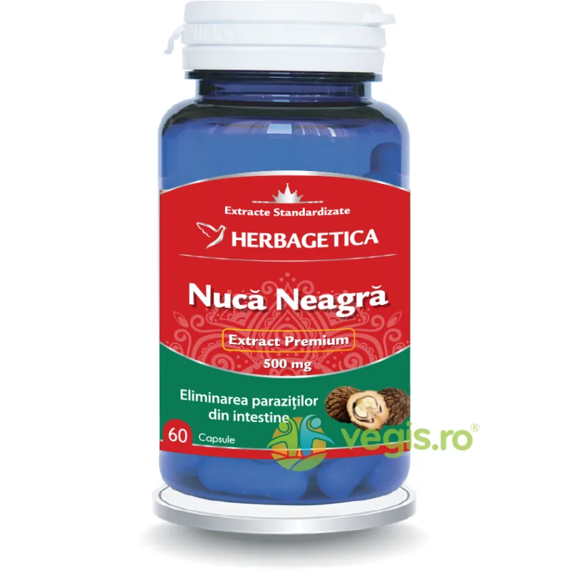 Nuca Neagra 60cps HERBAGETICA — preț și oferte